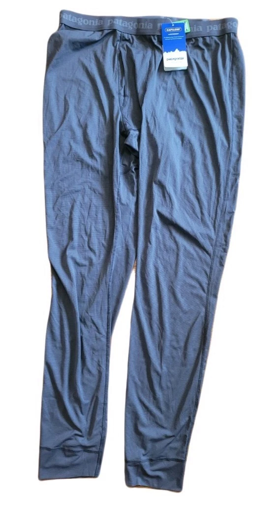 Patagonia Capilene Lightweight Gray Base Layer Pants Men's Large NWT Activewear
Opens in a new windo