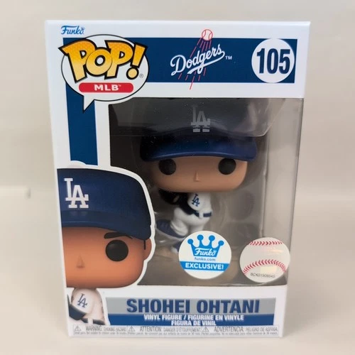 Funko Pop! MLB Shohei Ohtani #105 Exclusive Home Jersey Pitching Dodgers