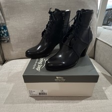 Spring Step Hilde-BM Women s Black Leather La...