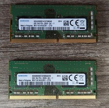 Samsung 16GB 2x8GB DDR4 SO-DIMM PC4-2666V 260-Pin M471A1K43CB1-CTD