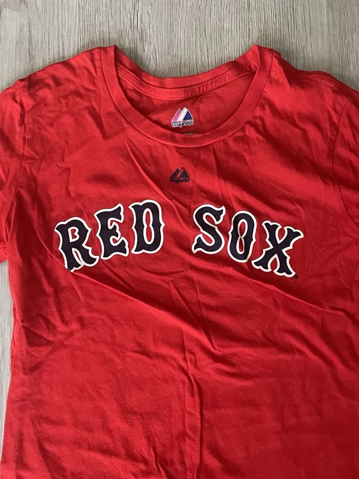 Boston Red Sox Majestuosa Camiseta Mediana Adulto/Mujer - #2 Jacoby Ellsbury Foto 2 de 4