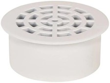 3PC Sioux Chief 845-4PPK PVC Flush-to-Floor Inside Pipe Drain, One-Piece AB