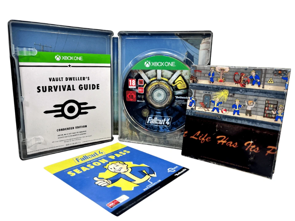 Fallout 4 Limited Edition Steelbook (Xbox One) [NEW & SEALED] **RARE** TV Show - Image 2 of 4