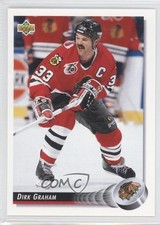 1992-93 Upper Deck Dirk Graham #272 0w8
