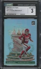 2020 Panini Donruss Optic Downtown #DT-3 Patrick Mahomes II SSP Case Hit CGC 3
