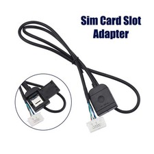 Adattatore slot scheda SIM ricambi auto per Android radio cavo multimediale connettore GPS