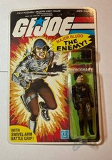 GI Joe ARAH Vintage Firefly MOC Sealed Major Bludd 1983 Peach File Card 32 Back