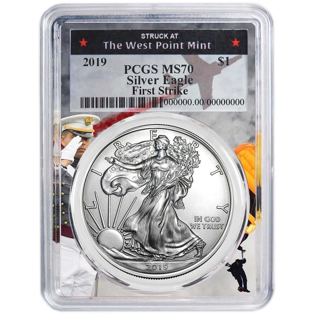 American Eagle MS 70 Graded 2019 Silver Bullion Coins for sale | eBay