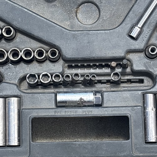 Craftsman Mechanics Wrench & Socket Set 1/4" 3/8" 1/2" Drive 9 33151 USA READ! - Picture 11 of 24