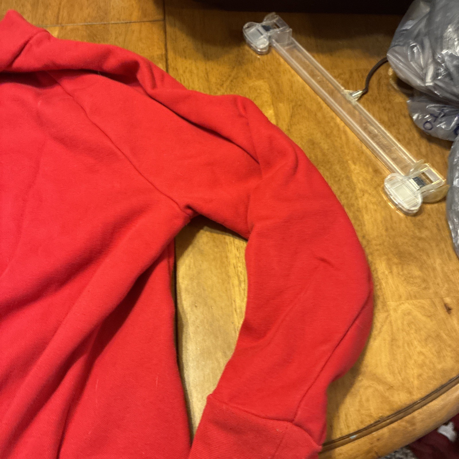 Fabletics Red Jacket  Large Half Zip Performance … - image 6