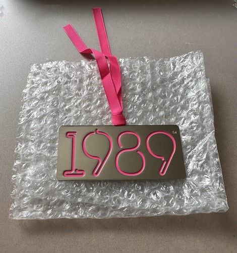 Taylor Swift 1989 Neon Metal Ornament