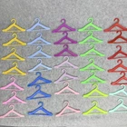 Vintage Barbie Doll Clone Totsy Flair Plastic Clothes Hangers, 3 Inch Lot of 39