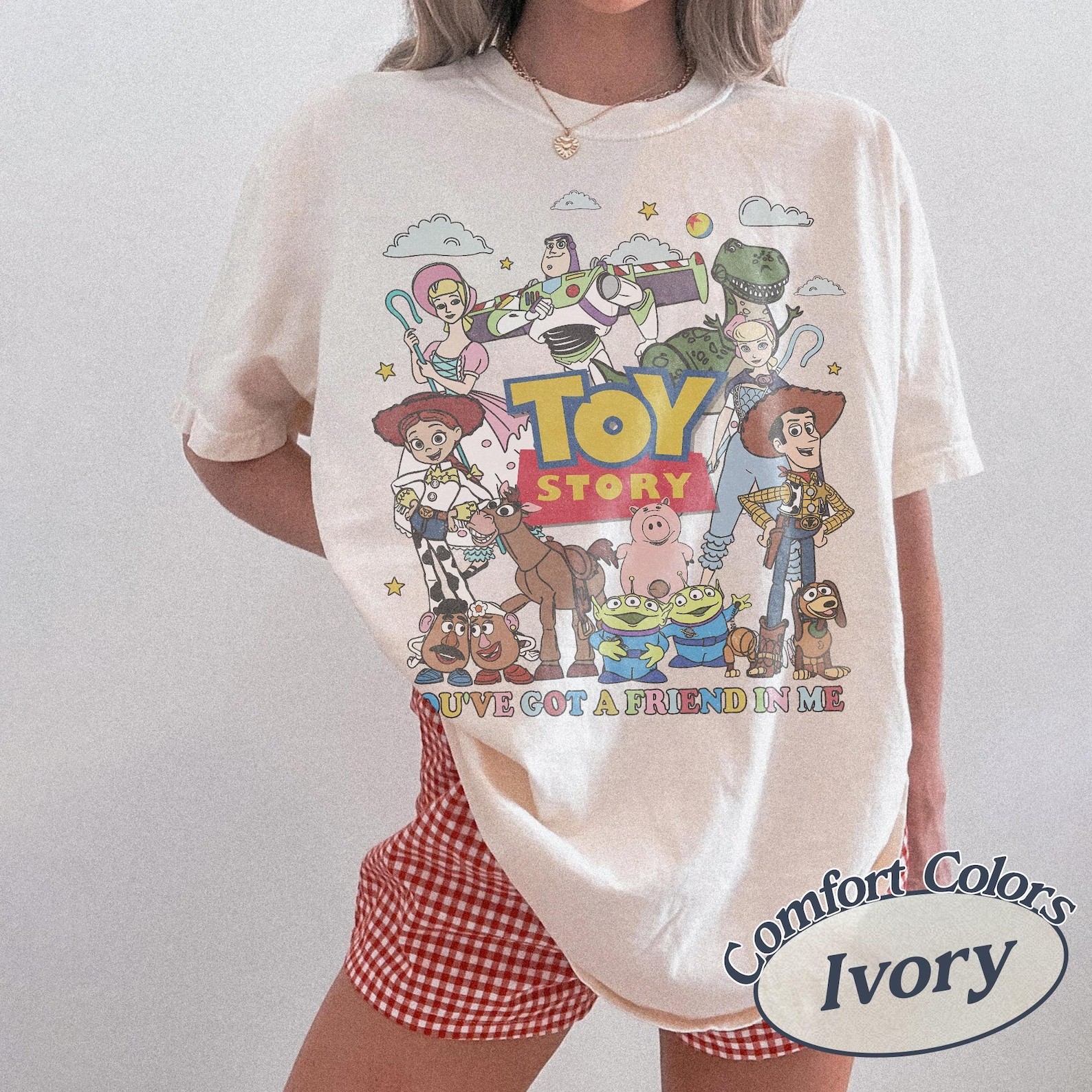 Retro Toy Story Land Shirt, Disney Pixar Toy Story Shirt, Disney Woody Jessie Bu