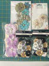 Paper Flowers for Scrapbooking