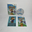 Super Paper Mario (Nintendo Wii, 2007) CIB Complete with Manual Tested Working