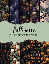 Halloween Scrapbook Paper: Decorative Craft Paper  20 patterned double-sided sh