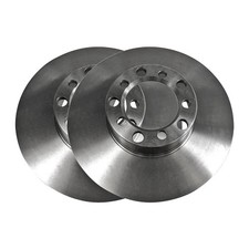 BREMSSCHEIBEN SATZ VORDERACHSE BEL&Uuml;FTET f&uuml;r MERCEDES-BENZ W116 R107 C107 VAICO