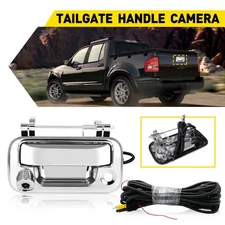 Rear View Backup Camera & Tailgate Handle Set for Ford F150/F250/F350/F450 04-14