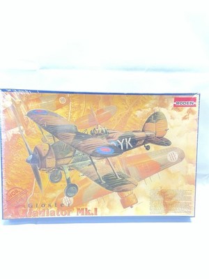 Roden 408 1/48 Gladiator Mk.1 Airplane Model Kit Gloster. New Sealed Box. Vtg!!