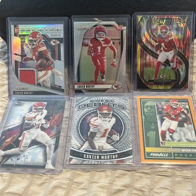 2024 Xavier Worthy Rookie Bundle INKLUSIVE Silver Prizm