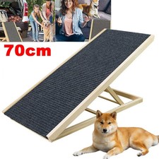 Dog Pet Ramp Foldable Stairs Non-Slip Ramp SAFE & STURDY For Car Bed Sofa