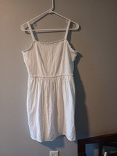 White Dress Loft Size 6
