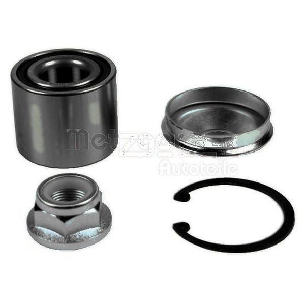 Radlagersatz Ø 55 Mm 43 Mm Metzger Iam-Expertise Passend FüR U.A. Renault Modus-image