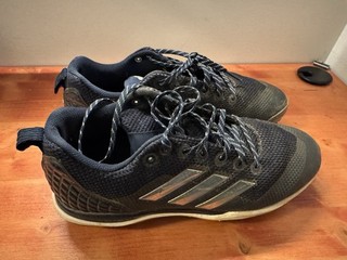Adidas Power Alley 5 Baseball Metal Cleats Men’s 210 Navy/Silver B39183