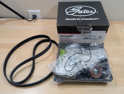 Gates TCKWP329 PowerGrip Premium Timing Belt Component Kit with Water Pump