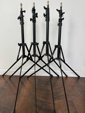 Manfrotto 5001B Set Of 4 74-Inch Nano Stand Replaces Manfrotto 001B - Black