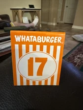 Whataburger Table Tent 17