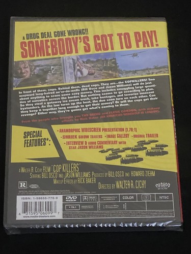 3 Shriek Show DVD Lot! Nightmares Come At Night, Syndicate Sadists, CKillers NEW - Picture 9 of 9