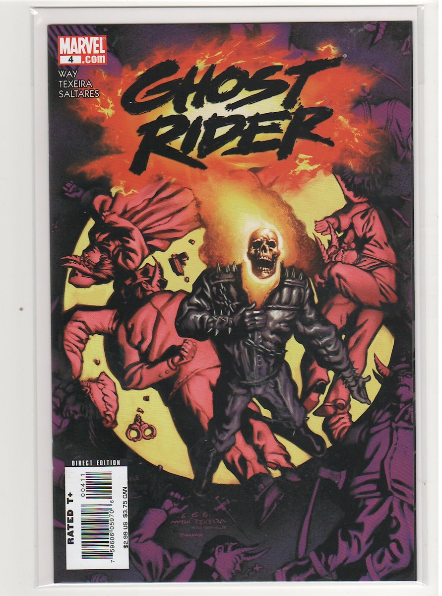 Ghost Rider (Volume 4) #4 Mark Texeira 9.6 | eBay