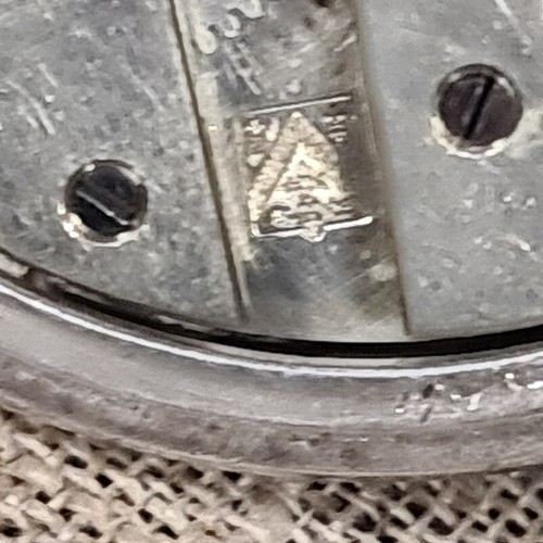 Hy MOSER & CE 84 875 silver posket watch runing. - Picture 10 of 19