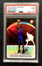 SP /1999 RC PSA 9 MINT 2003 CHRIS BOSH TOPPS PRISTINE REFRACTOR #110 G0912E2422E