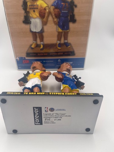 NBA Bobblehead Stephen Curry 2 times NBA MVP Bobblehead Very RARE - 第 4/4 張圖片