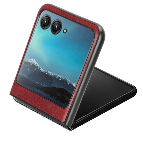 For Motorola Razr 40 Ultra Shockproof Retro Hybrid Flip Leather Soft Case Cover - Picture 17 of 27
