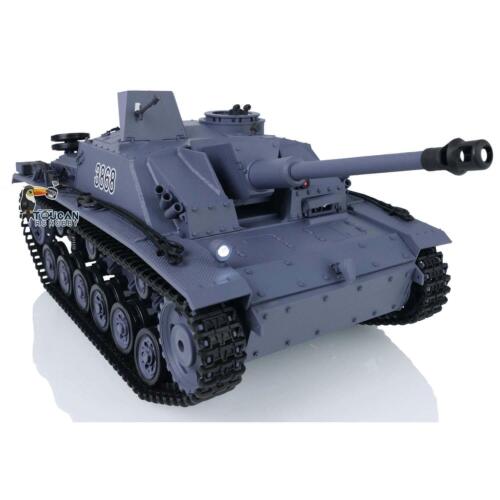 Henglong 1/16 7.0 Stug III Plastic RC RTR Remote Control BB Shooting Tank 3868 - Picture 2 of 12