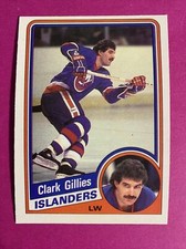 🐶 1984-85 O-Pee-Chee Clark Gillies #126 New York Islanders