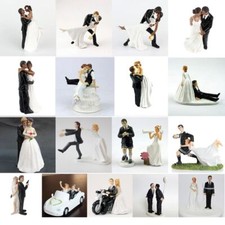 Topper per torte in resina bambole divertenti matrimonio cake topper matrimonio