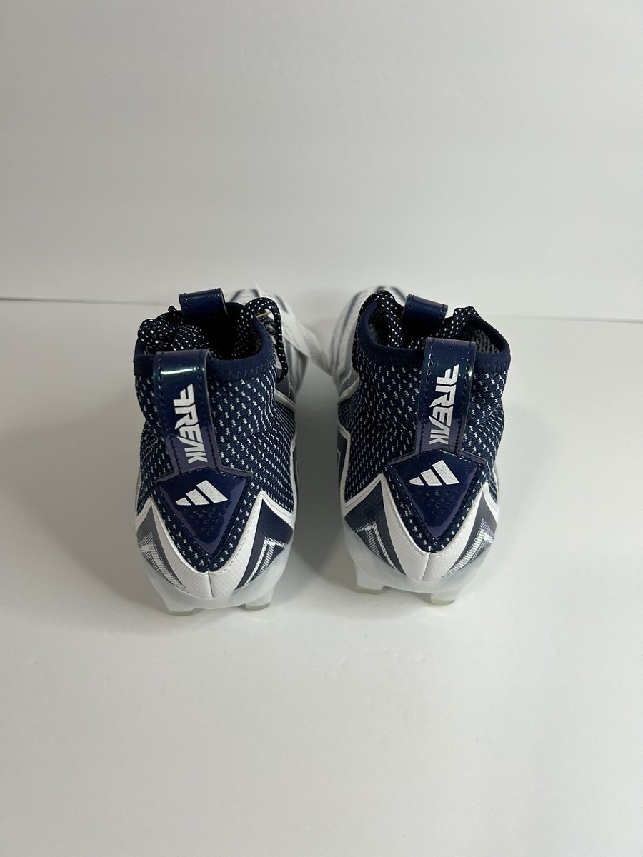 Adidas Freak 23 INLINE Football Cleats White Metallic Blue