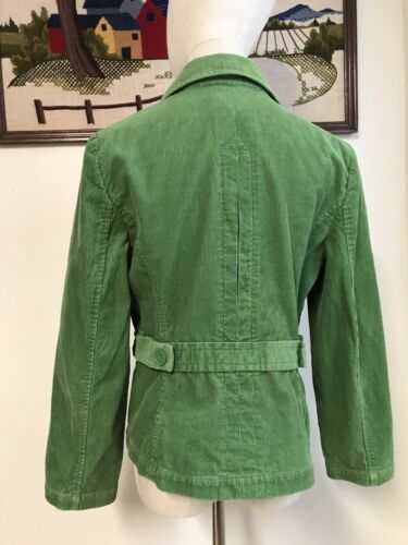 Blazer corto Ann Taylor Loft Petites verde pana talla mediana pequeño 100 % algodón - Imagen 3 de 21
