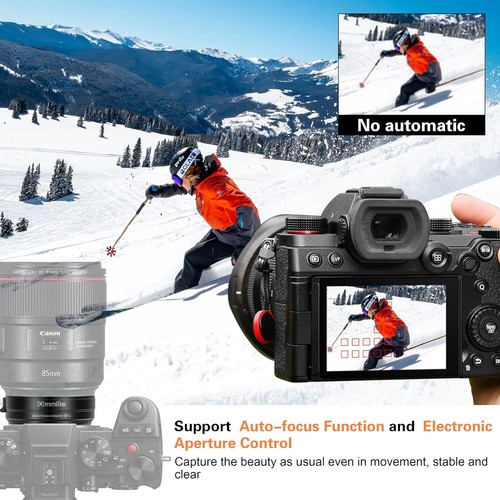 Commlite EF-L Auto Focus Lens Adapter Canon EF Lens to Leica Sigma Panasonic L - Picture 6 of 11