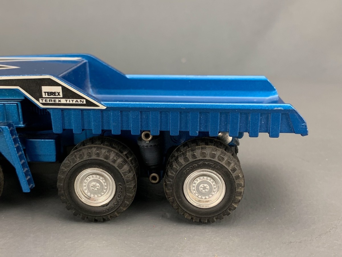 Vintage Shinsei Mini Power #4608B Diecast TEREX TITAN Mine Dump