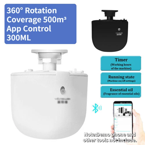 300 ml ätherisches Öl Aroma Home intelligente Frischluft Diffusor Deckenmaschine - Bild 19 von 29