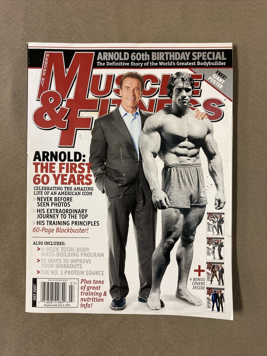 Muscle Fitness Bodybuilding Magazine Arnold Schwarzenegger
