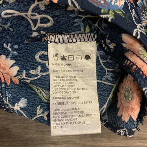 For All Seasons Paper Crane Culotte Shorts Girls Size S Layered Floral Flowy - Picture 8 of 9