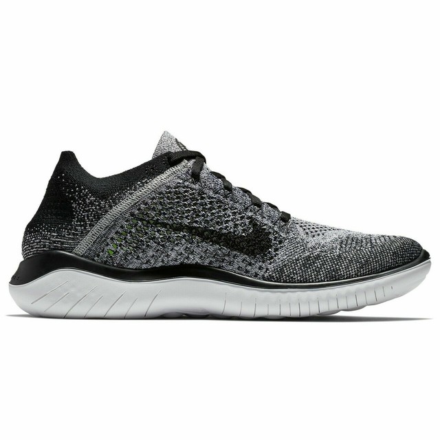 Nike Free RN Flyknit 2018 Black White 942838-001 - FebRun