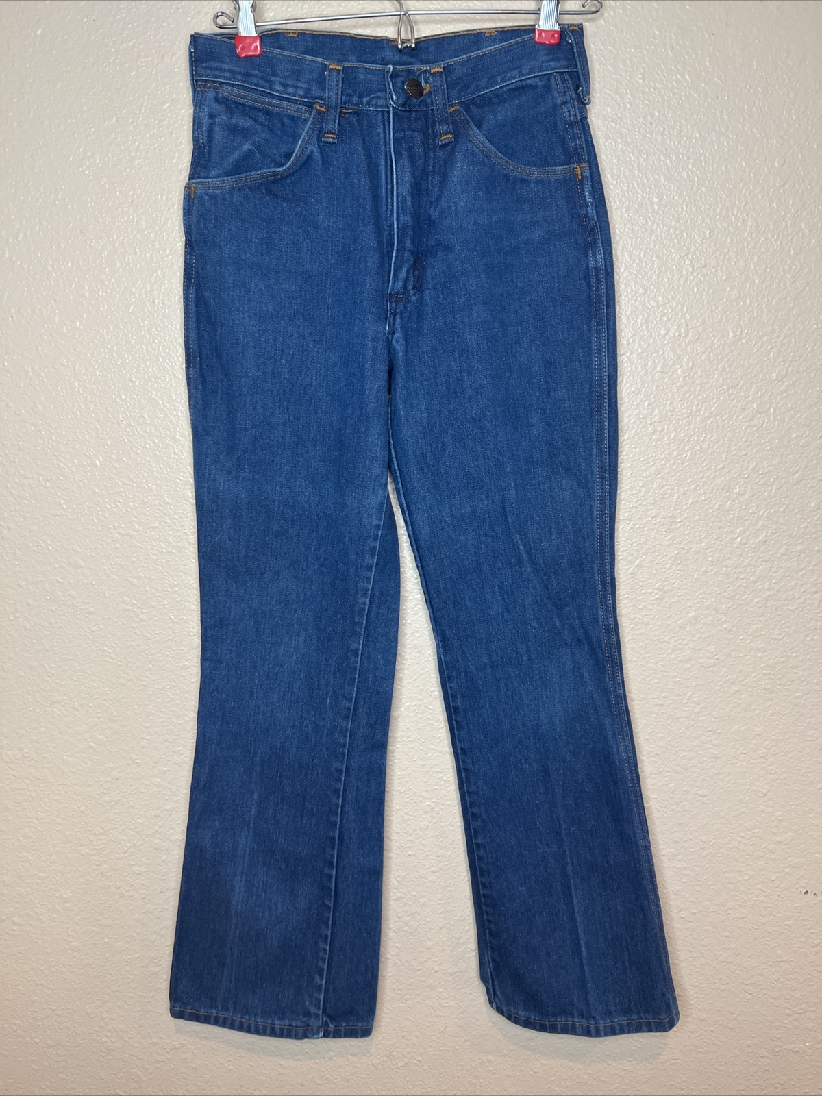 Vintage Wrangler No Fault Jean 27X30 USA Denim Pa… - image 1