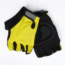 Guanti Professionali Ciclismo Estivi Giallo Bici Da Corsa MTB Spinning S